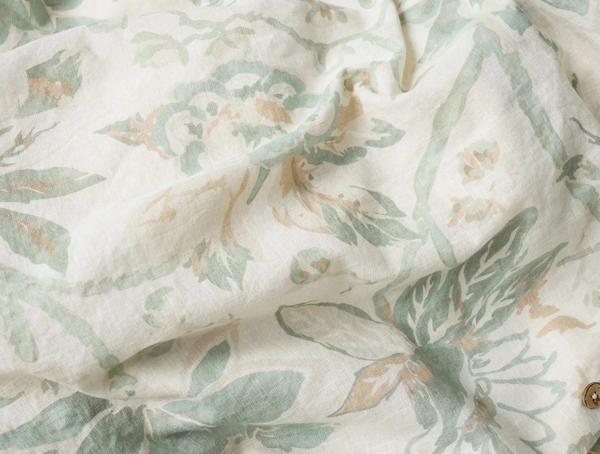 Coyuchi Sea Bloom Print Duvet Cover< Duvet Covers + Sets