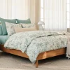 Coyuchi Sea Bloom Print Duvet Set< Duvet Covers + Sets