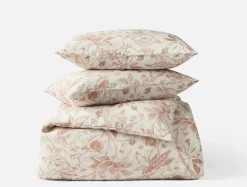 Coyuchi Sea Bloom Print Duvet Set< Duvet Covers + Sets