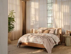 Coyuchi Sea Bloom Print Sham< Pillow Shams