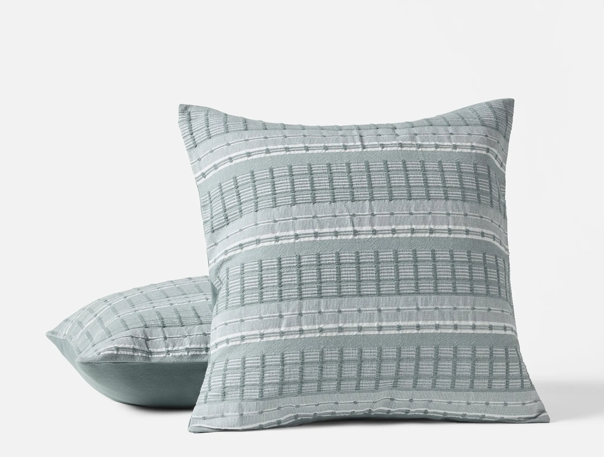 Coyuchi Sea Ridge Organic Decorative Pillow Cover< Decorative Pillows