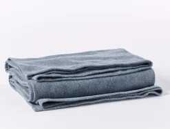 Coyuchi Sequoia Washable Organic Cotton and Wool Blanket< Bed Blankets