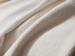 Coyuchi Sequoia Washable Organic Cotton and Wool Blanket< Bed Blankets