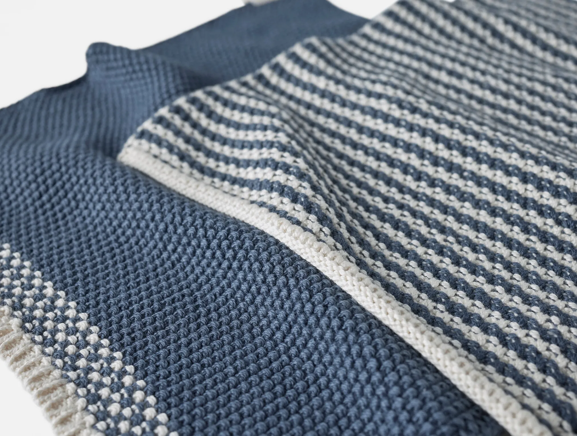 Coyuchi Shasta Organic Knit Dish Cloths, Set of 2< Kitchen