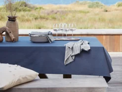 Coyuchi Sonoma Textured Organic Tablecloth< Dining