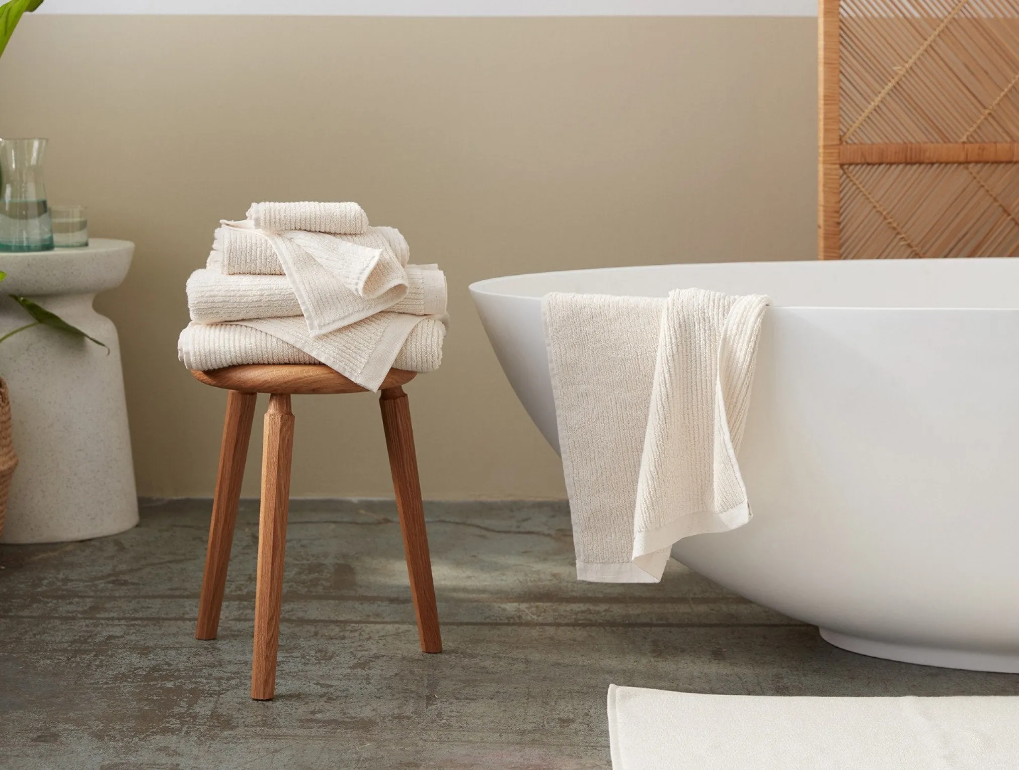 Coyuchi Temescal Organic Bath Mat< Bath Rugs