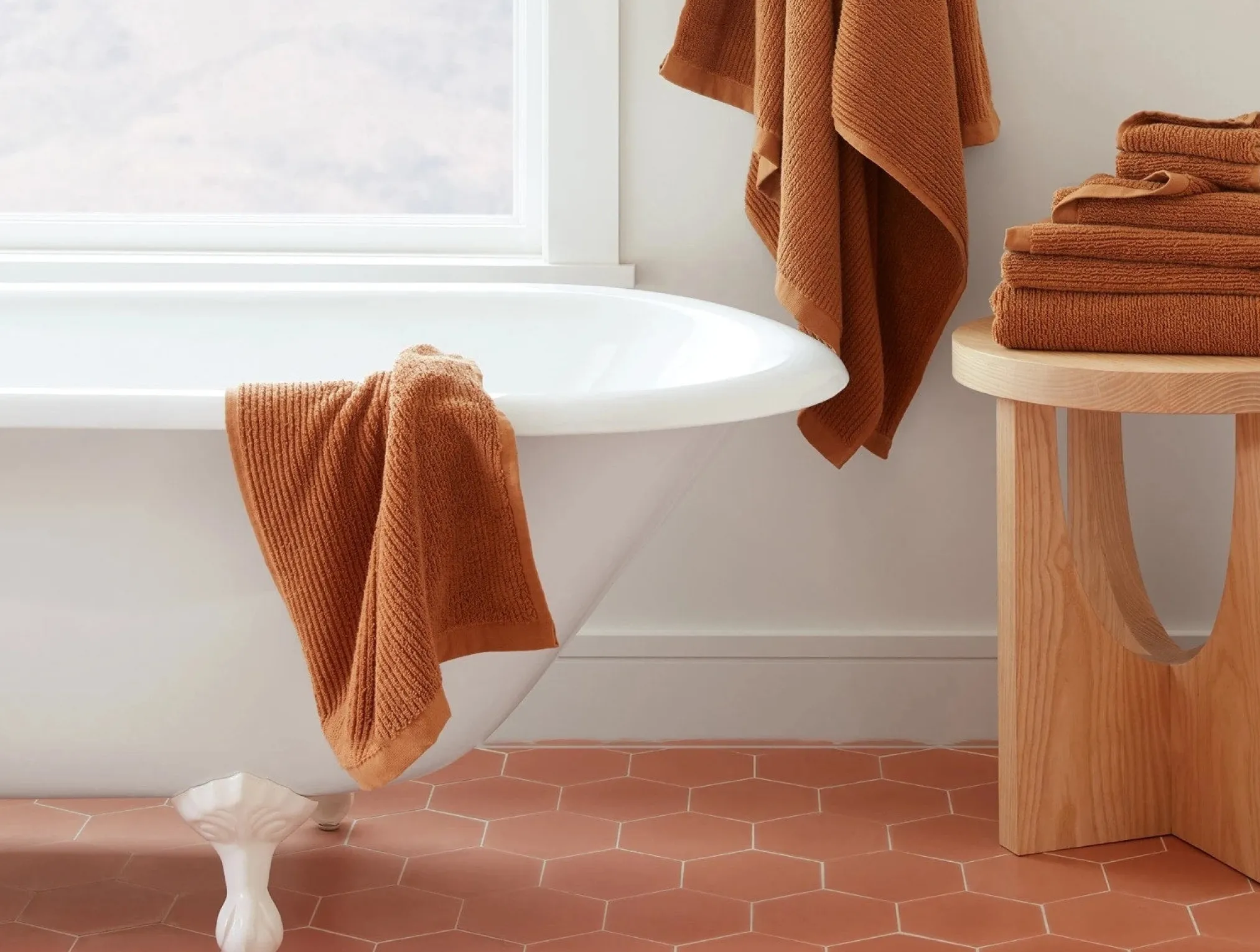 Coyuchi Temescal Organic Complete Bath Bundle< Bath Towels