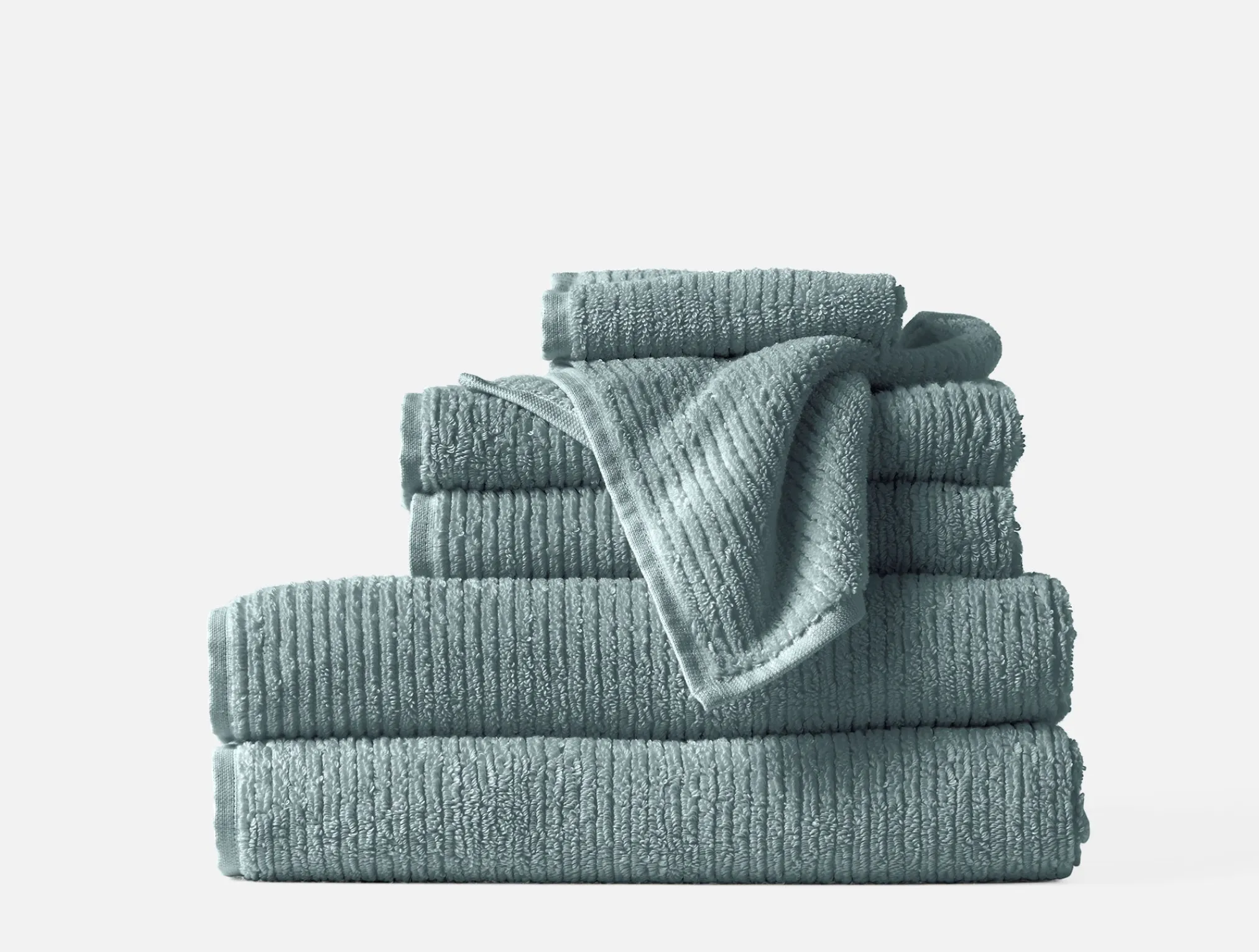 Coyuchi Temescal Organic Towels - Set of 6< Bath Towels