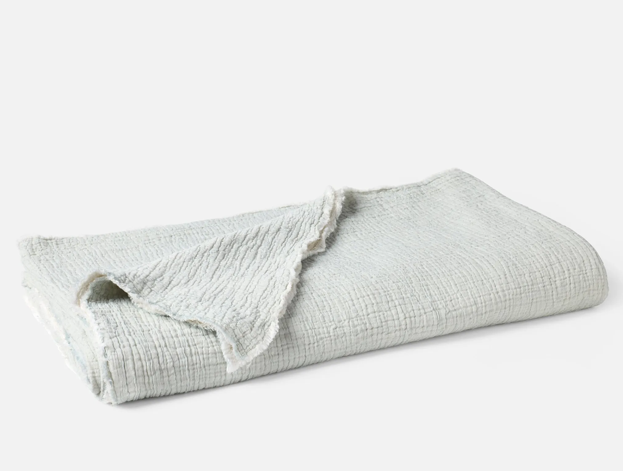 Coyuchi Topanga Organic Matelasse Blanket< Bed Blankets