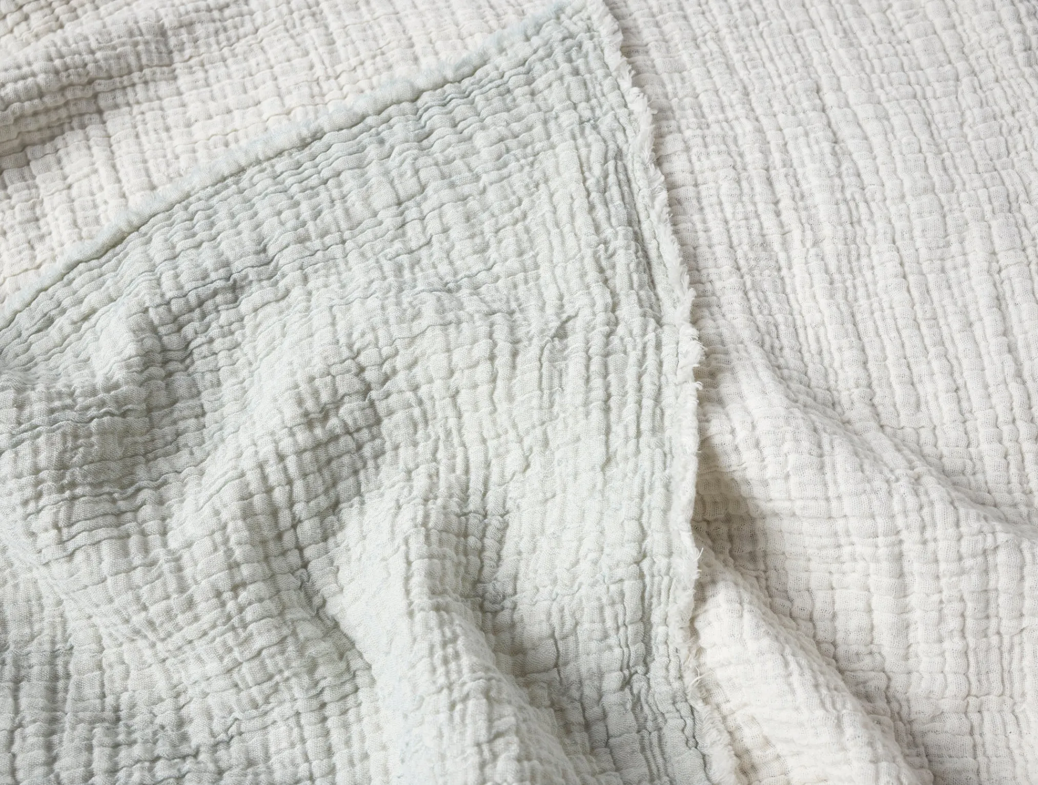 Coyuchi Topanga Organic Matelasse Blanket< Bed Blankets