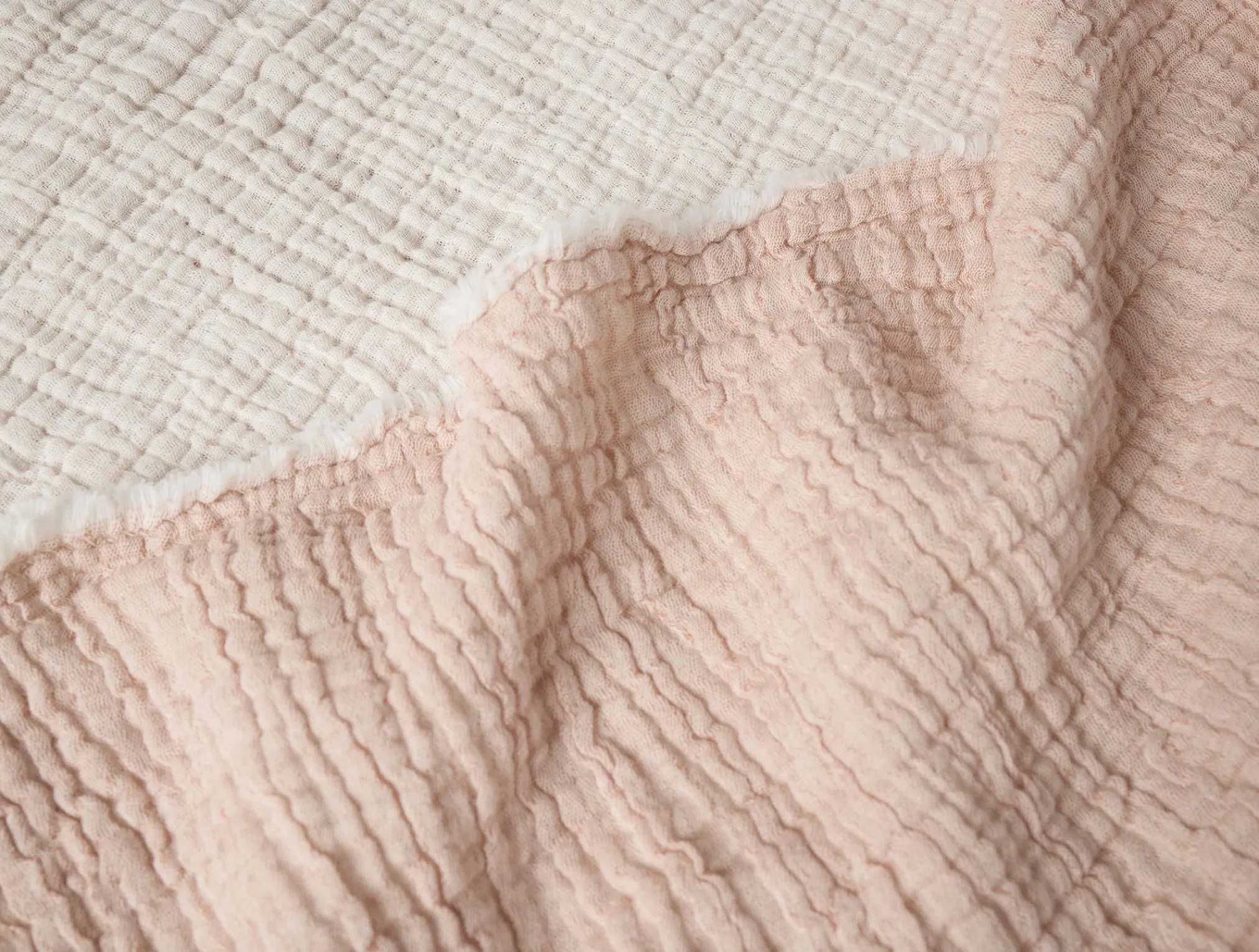 Coyuchi Topanga Organic Matelasse Blanket< Bed Blankets