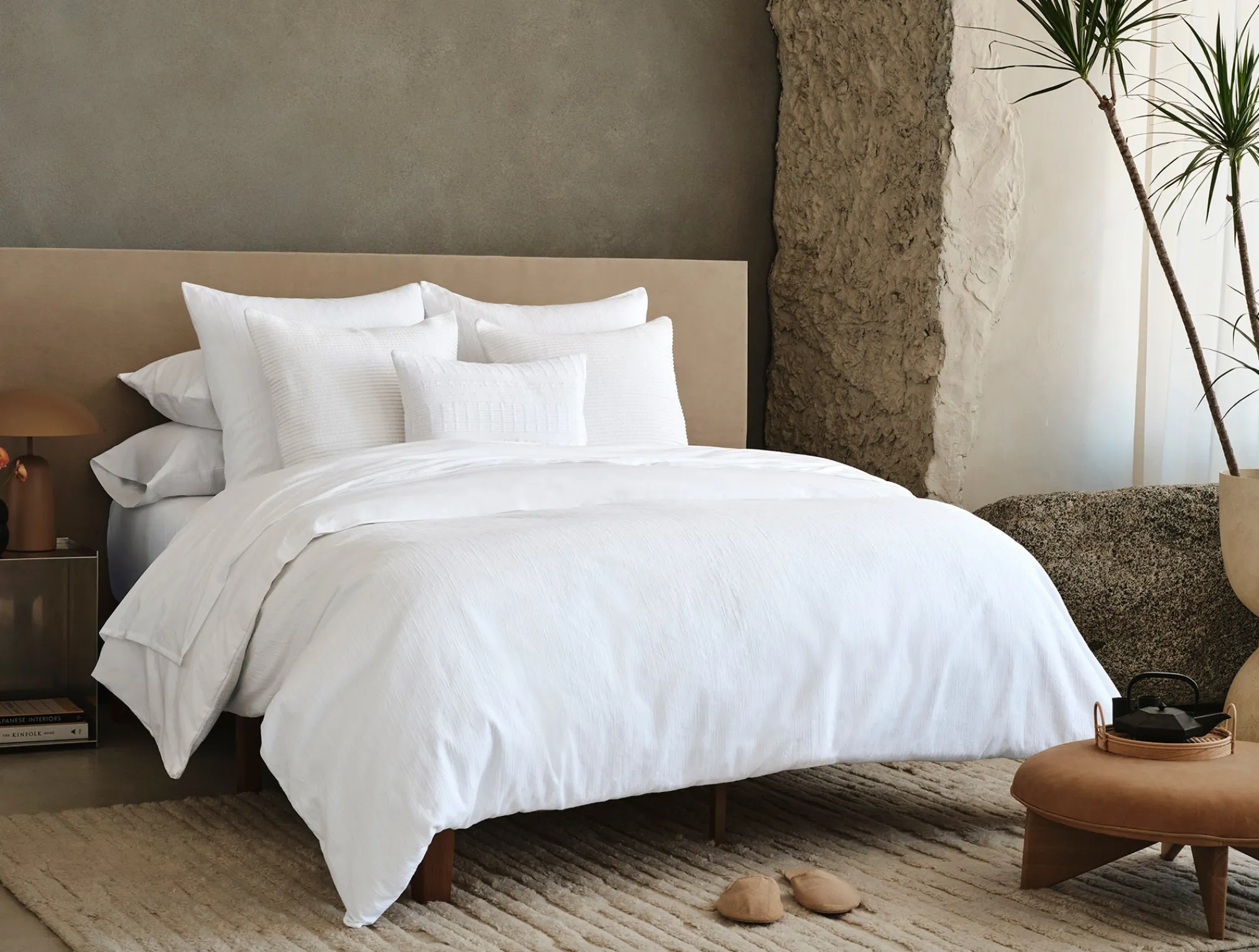 Coyuchi Toro Canyon Organic Duvet Set< Duvet Covers + Sets