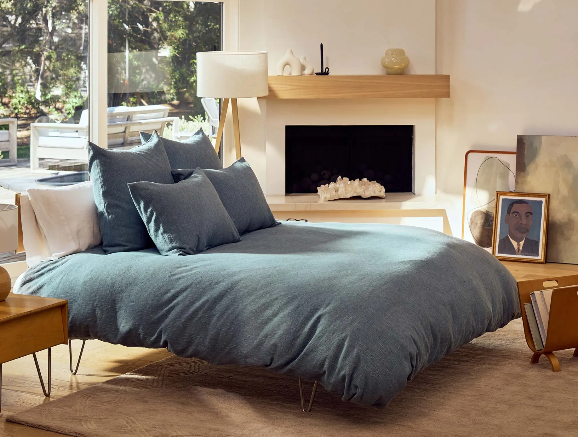 Coyuchi Toro Canyon Organic Duvet Set< Duvet Covers + Sets