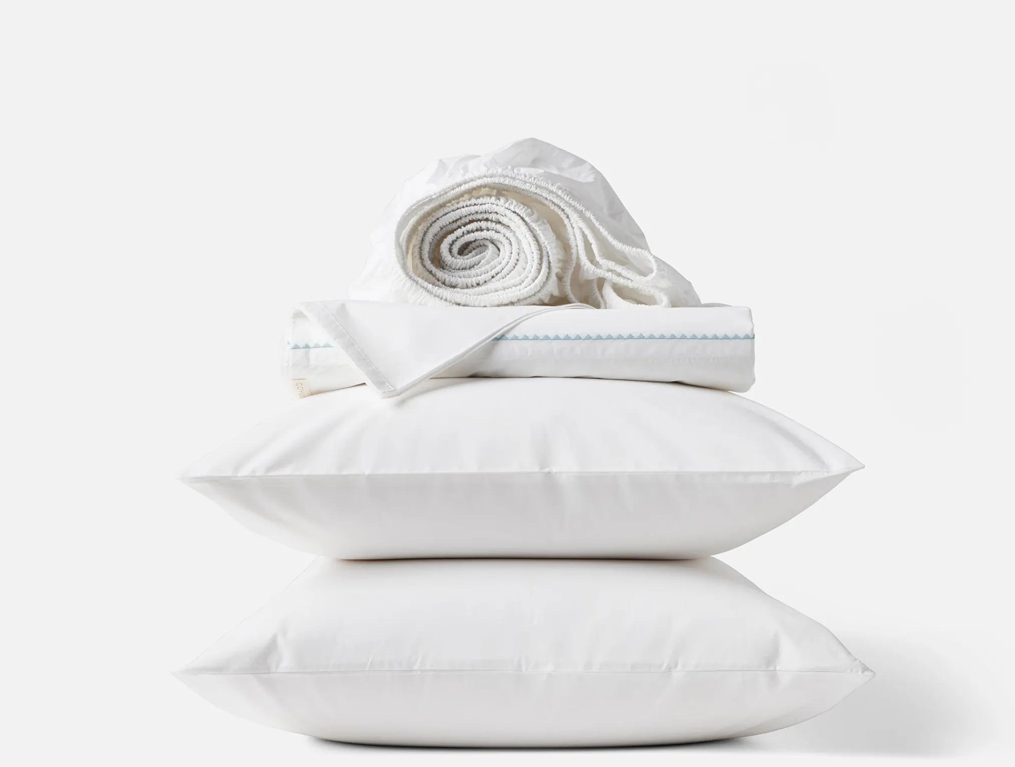 Coyuchi Trailing Embroidered Organic Percale Sheet Set< Sheet Sets|Sheet Sets