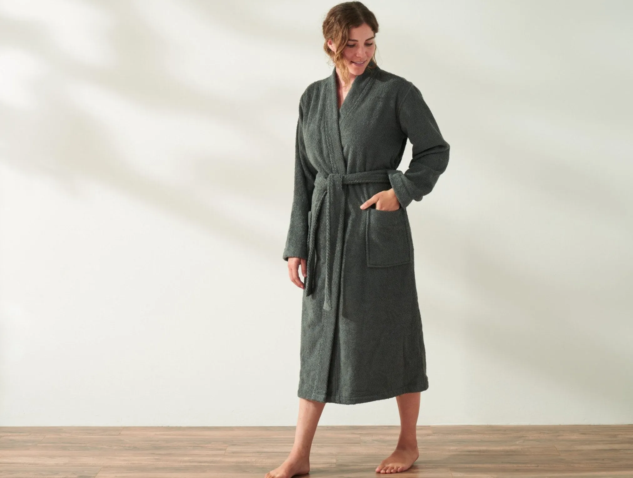 Coyuchi Unisex Air Weight® Organic Robe< Men's Sleep