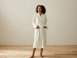 Coyuchi Unisex Air Weight® Organic Robe< Men's Sleep