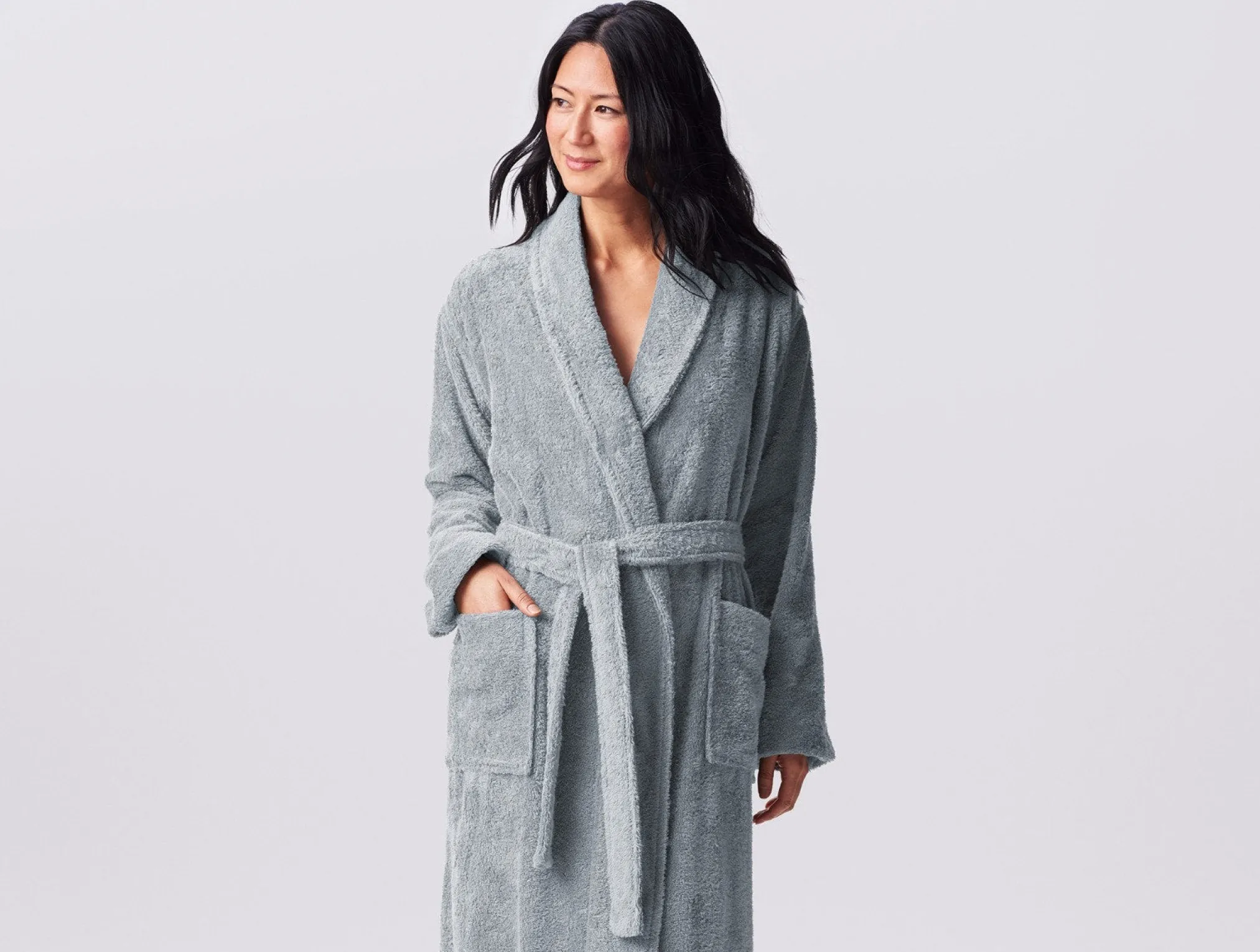Coyuchi Unisex Cloud Loom™ Organic Robe< Bathrobes|Bathrobes