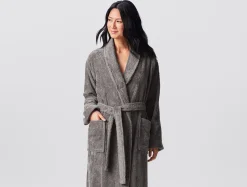 Coyuchi Unisex Cloud Loom™ Organic Robe< Bathrobes|Bathrobes