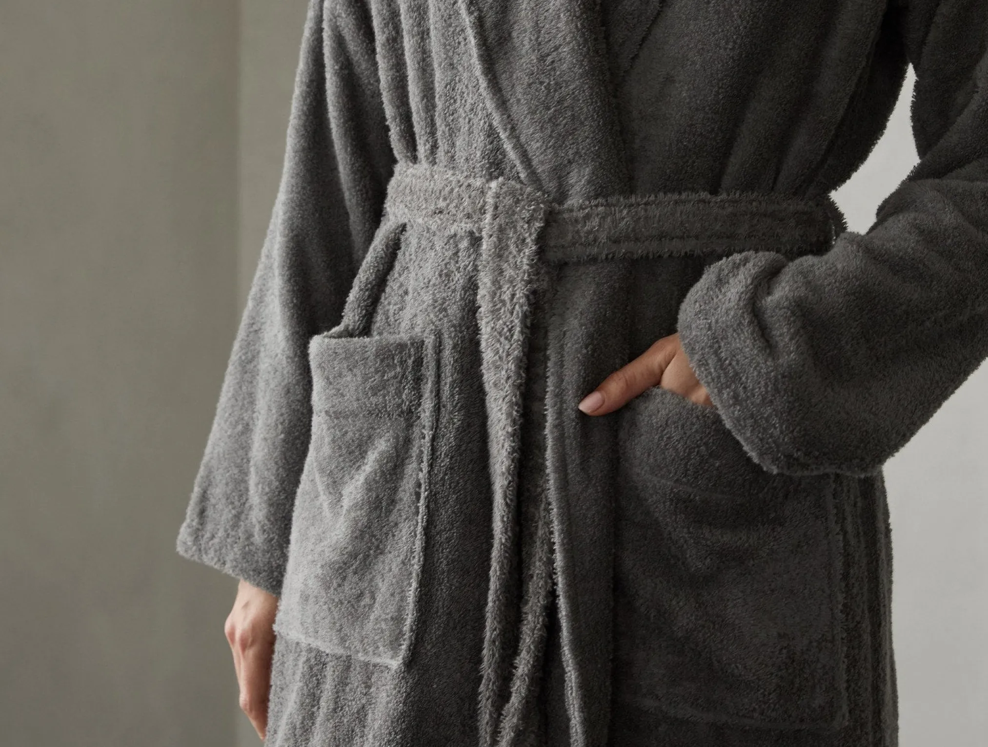 Coyuchi Unisex Cloud Loom™ Organic Robe< Bathrobes|Bathrobes