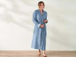 Coyuchi Unisex Mediterranean Organic Modern Robe< Bathrobes