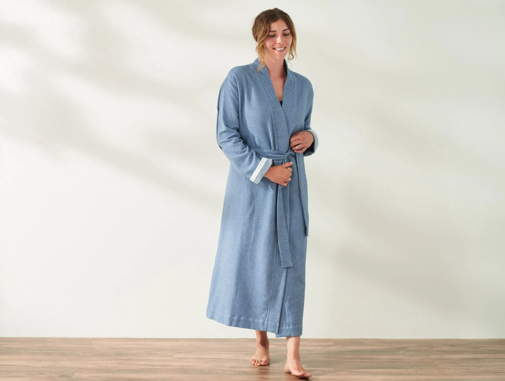 Coyuchi Unisex Mediterranean Organic Modern Robe< Bathrobes