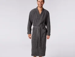 Coyuchi Unisex Organic Waffle Robe< Bathrobes|Men's Sleep