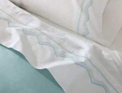 Coyuchi Vista Embroidered Organic Percale Sheet Set< Sheet Sets|Sheet Sets