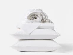 Coyuchi Vista Embroidered Organic Percale Sheet Set< Sheet Sets|Sheet Sets