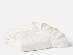 Coyuchi Washable Wool Filled Mattress Pad< Mattress Pads + Toppers|Mattress Pads + Toppers