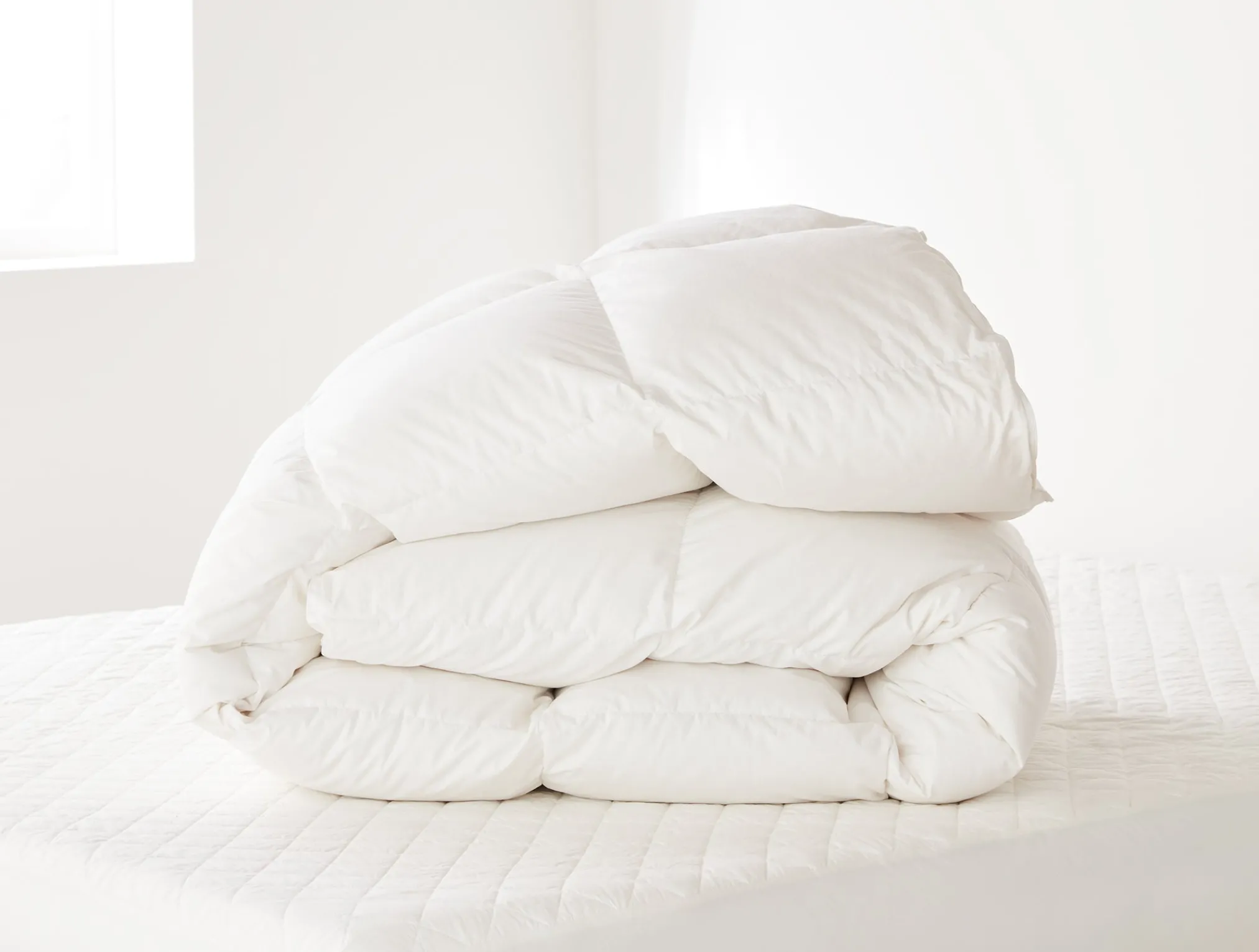 Coyuchi Winter Weight Down Bed Inserts Bundle< Bed Essential Bundles