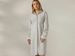 Coyuchi Women's Cloud Brushed Organic Flannel Nightshirt<Women Women's Sleep
