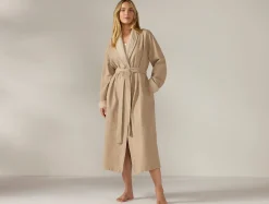 Coyuchi Women's Cloud Brushed Organic Flannel Robe< Robes