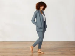 Coyuchi Women's Dillon Organic French Terry Cardigan<Women Women's Sleep