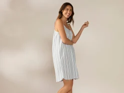 Coyuchi Women's Isla Organic Cotton Nightgown<Women Women's Sleep