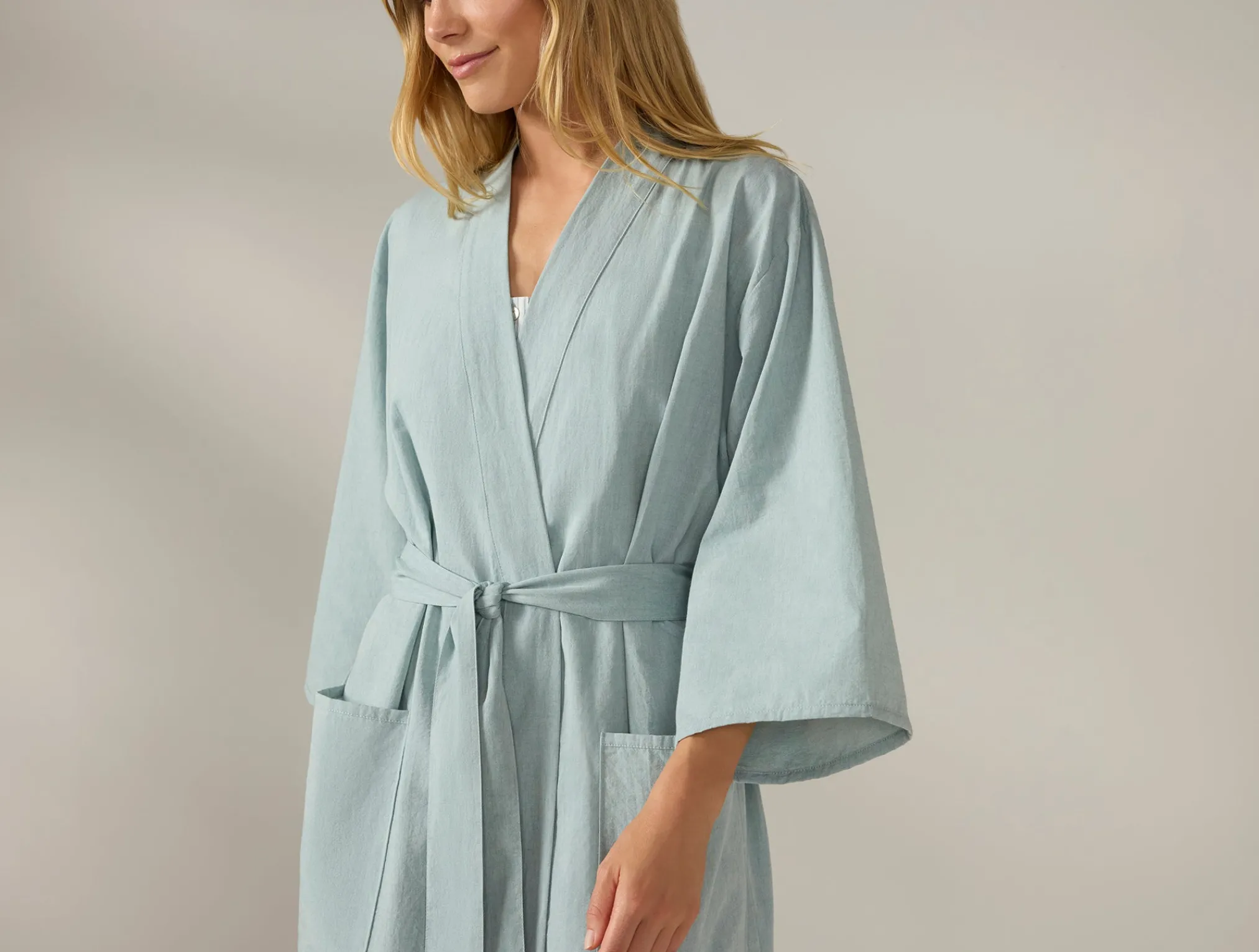 Coyuchi Women's Isla Organic Cotton Robe<Women Women's Sleep|Robes