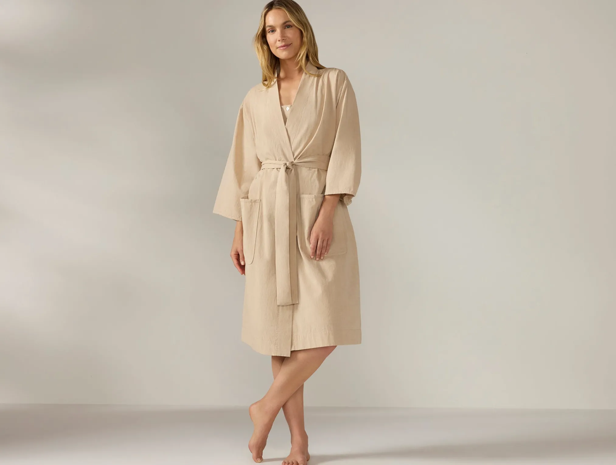 Coyuchi Women's Isla Organic Cotton Robe<Women Women's Sleep|Robes