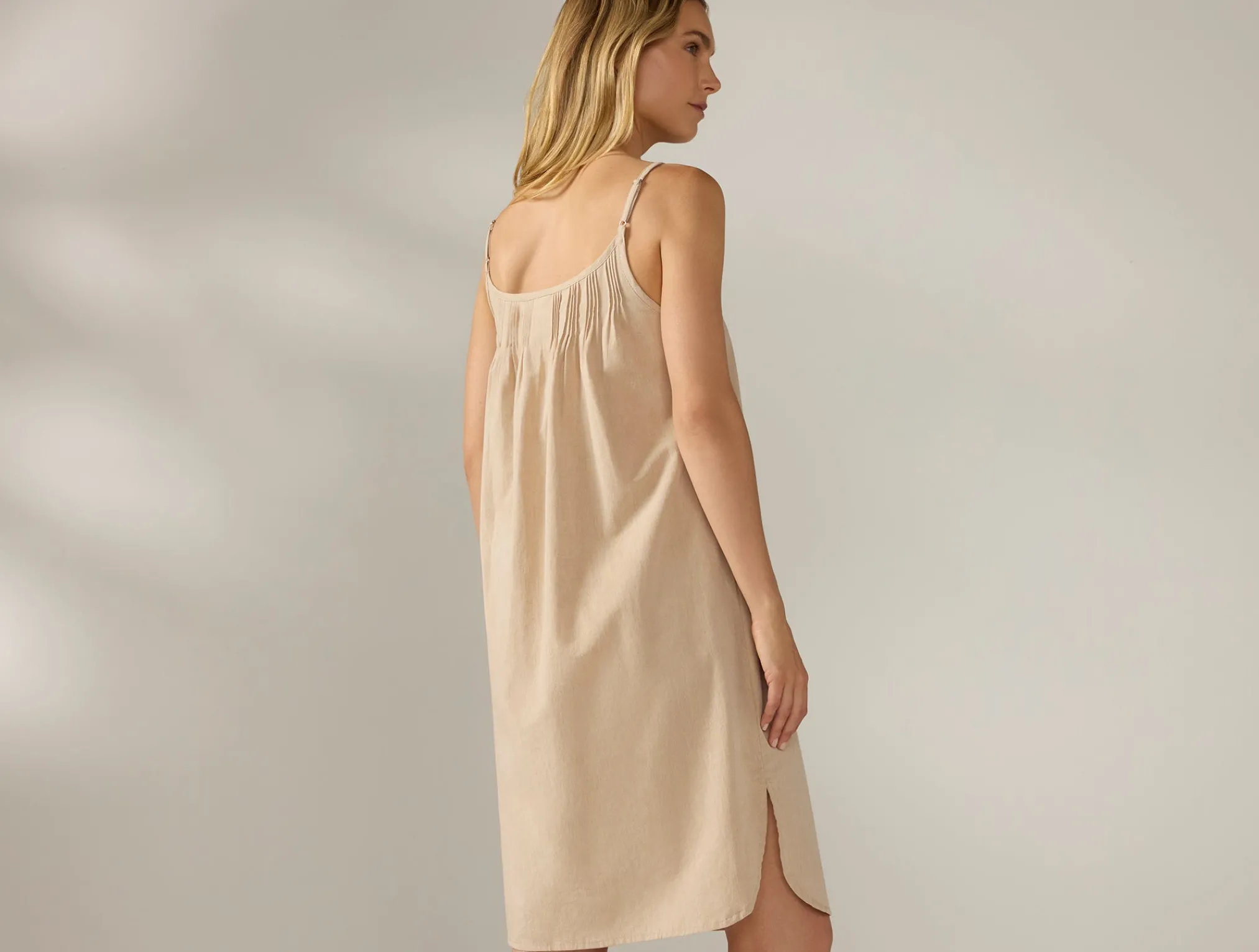 Coyuchi Women's Isla Organic Cotton Nightgown<Women Women's Sleep