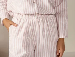 Coyuchi Women's Isla Organic Cotton Long Sleeve Pajama Set<Women Women's Sleep