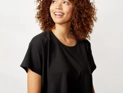 Coyuchi Women's Solstice Organic Boxy Tee<Women Women's Sleep