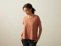 Coyuchi Women's Solstice Organic Boxy Tee<Women Women's Sleep