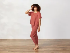 Coyuchi Women's Solstice Organic Boxy Tee<Women Women's Sleep