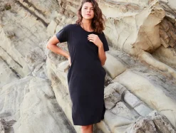 Coyuchi Women's Solstice Organic Lounge Dress<Women Women's Sleep