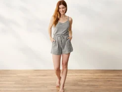 Coyuchi Women's Solstice Organic Short Romper<Women Women's Sleep
